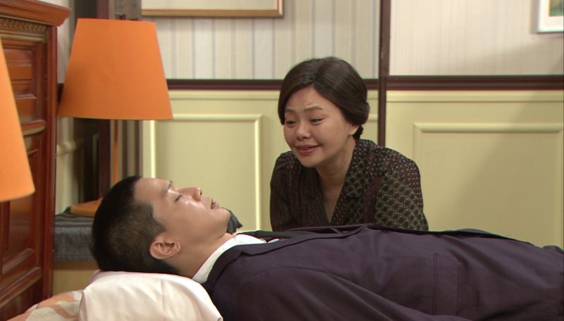 ▲林嘉俐面臨劇中兒子病逝,相當不捨。(圖
