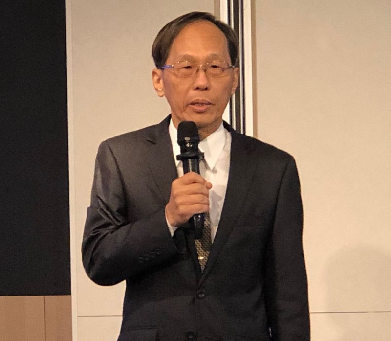 ▲加工出口區管理處處長黃文谷說明加工出口區將更名為科技產業園區。(圖/記者黃守作攝,2020.12.30)