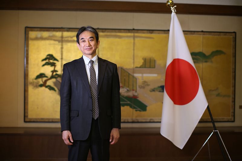 ▲菅義偉政府的日本駐中國大使垂秀夫。(圖/翻攝自《澎湃新聞》)