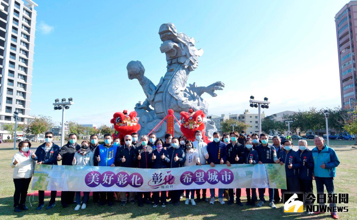 ▲員林市西區莒光路、新生路、靜修路等一帶，每逢強降雨必淹水，彰化縣政府將在員林龍燈公園改造成滯洪池，增加滯洪空間，來解決市區淹水問。（圖／記者陳雅芳攝，2020.12. 30）