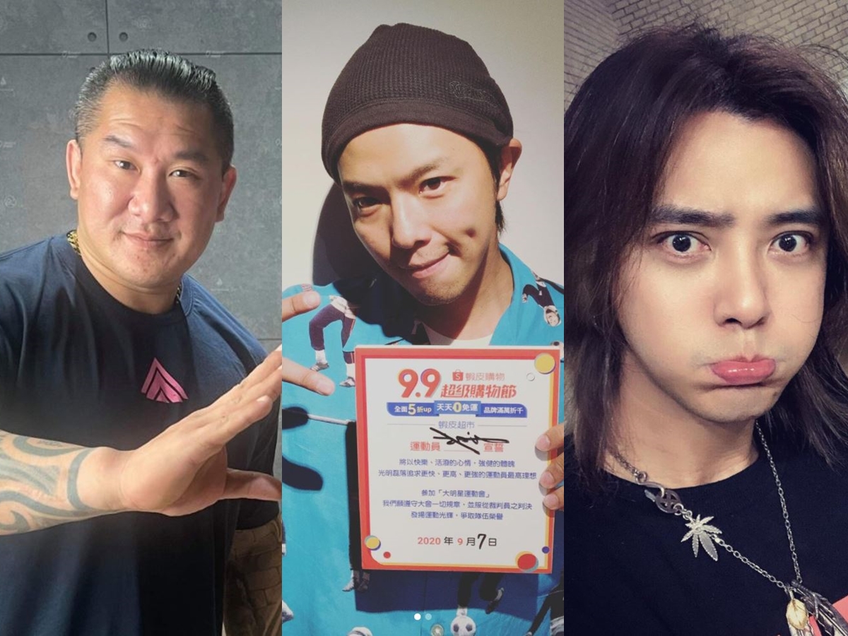 ▲2020年話題人物館長（左）、小鬼、羅志祥。（圖／翻攝館長臉書、小鬼IG、羅志祥IG）