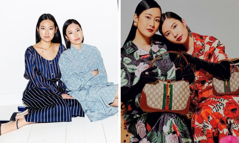 ▲馬來西亞雙胞胎姊妹 Rachel Yeoh 和 Michelle Yeoh 在近年頻繁出現在各大品牌時裝照和伸展台走秀中。（圖／翻攝自IG）