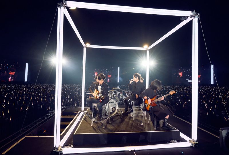 ▲五月天在桃園舉辦「好好好想見到你」演唱會,與粉絲一起跨年。(圖/相信音樂提供)