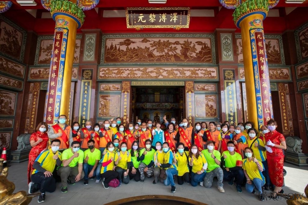 鎮南王府舉行祈安法會以安定地方人心。（圖／鎮南王府授權）
