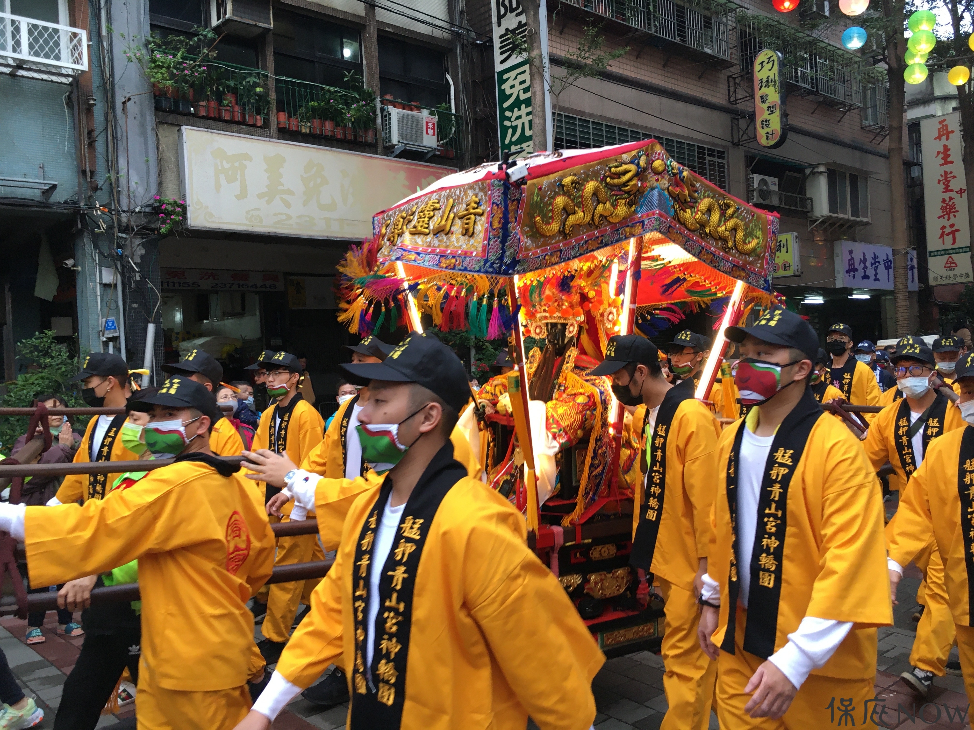 暗訪第二天，青山王行經華西街。（圖／記者黃彥昇攝）