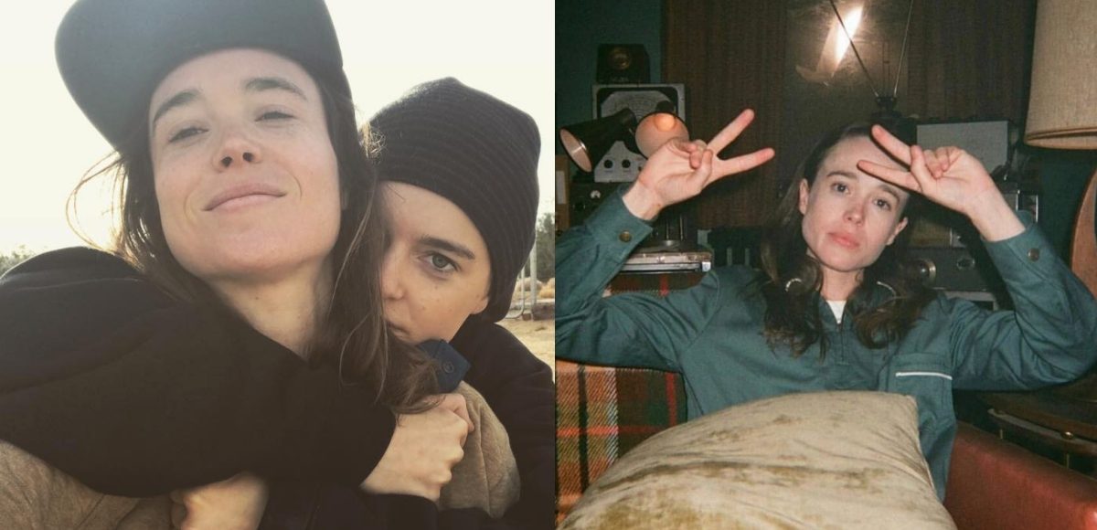 ▲Elliot Page公開自己為跨性別者，未來請用「He/They」稱呼他。（圖／Elliot Page IG）