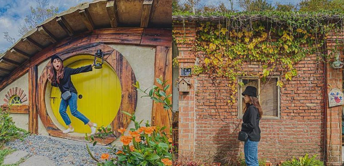 ▲隱身山中的魔戒哈比屋！夢幻高空鞦韆＋童話樹屋IG打卡超夯。（圖／歡迎光臨，東宅 Vida Cómoda）