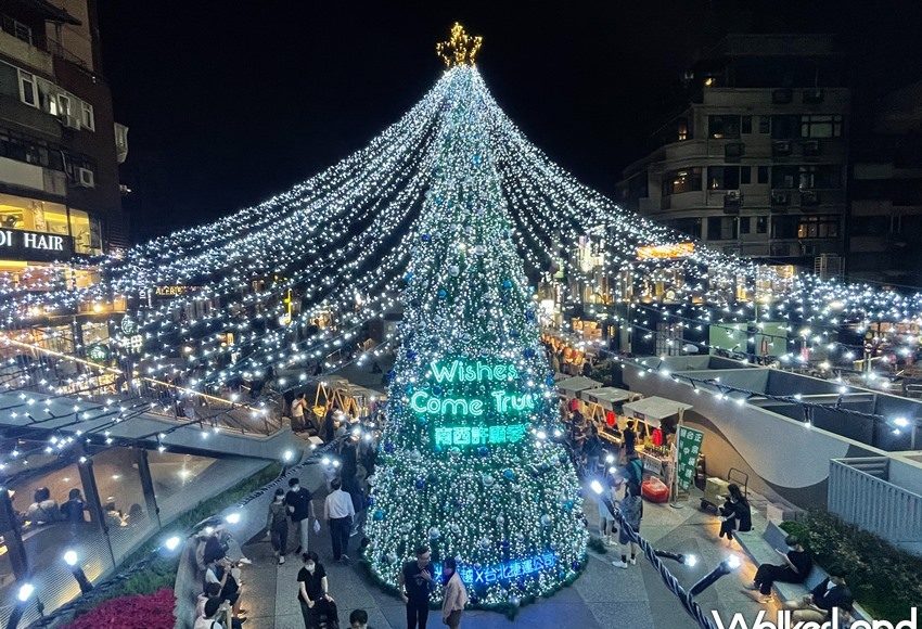 ▲東京耶誕市集搬到中山站！全台唯一「東京屋台美食市集」強勢插旗心中山線形公園，最道地日本美食、超美耶誕燈讓你有偽出國錯覺。（圖／TaipeiWalker）
