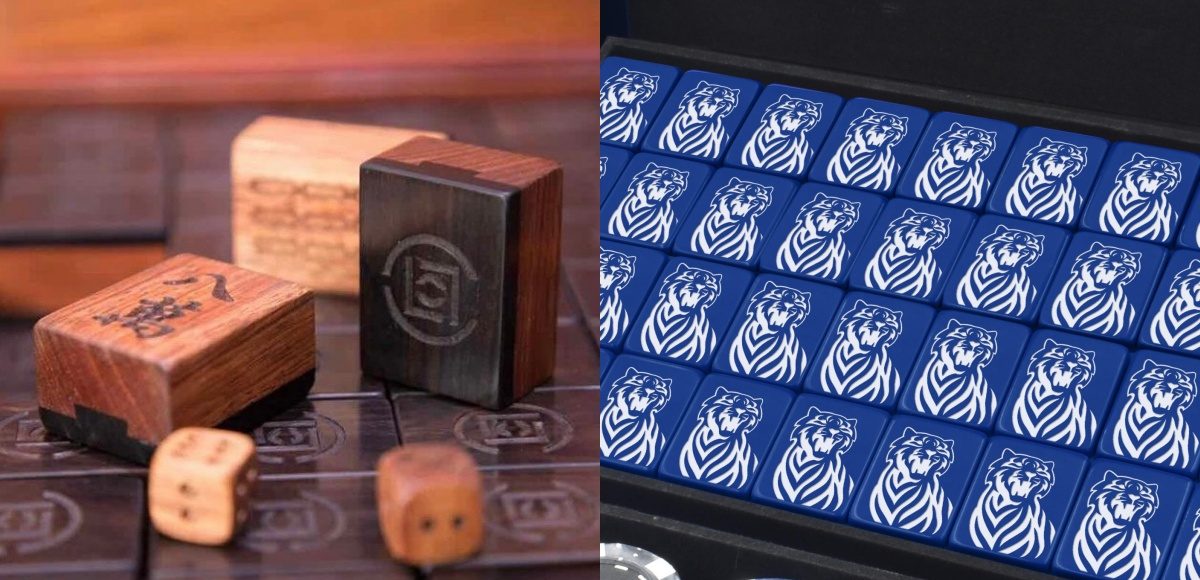 ▲讓牌咖都驚艷！超精緻「愛馬仕皮革麻將」、「潮虎麻將組」　5款超時髦特色麻將過年必收藏。（圖／IG @clot、虎牌啤酒）