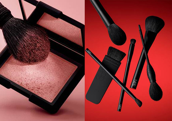 ▲NARS 時尚大師專業彩妝刷具 #16 圓形腮紅刷 NT$1,450；歌舞伎腮紅刷 NT$1,600。（圖／NARS ）