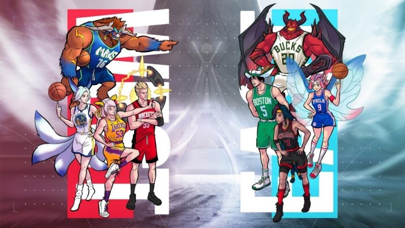 《傳說對決》X《NBA Store Taiwan》跨界潮流！美式籃球運動風潮結合傳說對決經典元素
