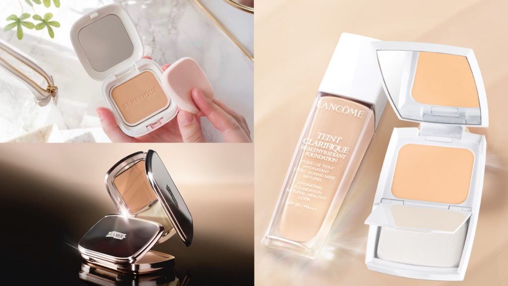 ▲2021粉餅推薦。（圖／蘭蔻、LA MER、碧麗妃）