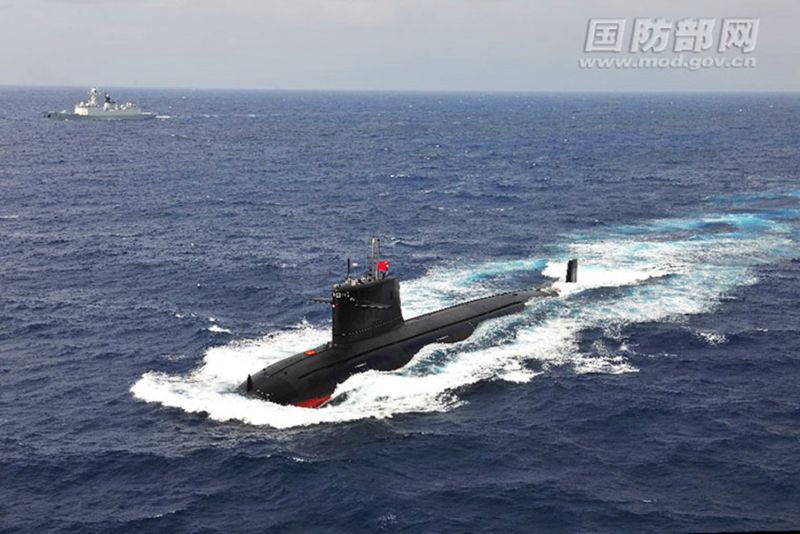 ▲對岸北京的潛艇部隊,成為美軍航空母艦護台時,首要預防與偵測的目標。(圖/翻攝中國大陸國防部網站)