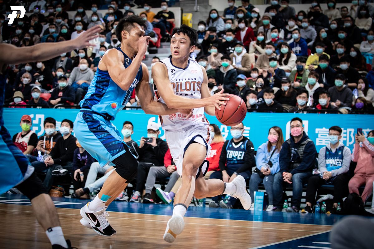 ▲P. League+新職籃聯盟桃園領航猿，施晉堯今天攻下全隊次高22分。（圖／P. League+提供）