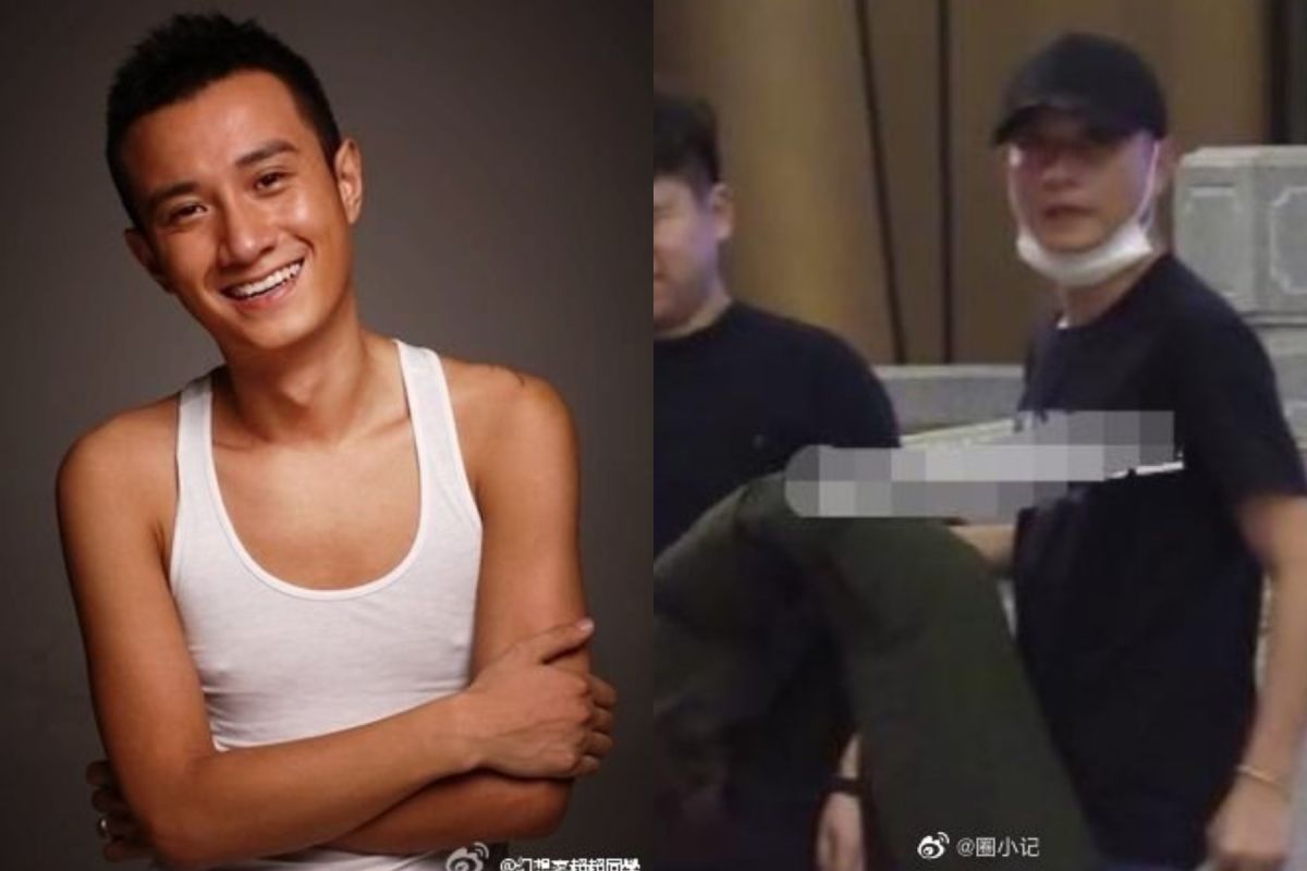 ▲大陸男星文章被抓包隨地小便。（圖 / 文章同學、圈小記微博）