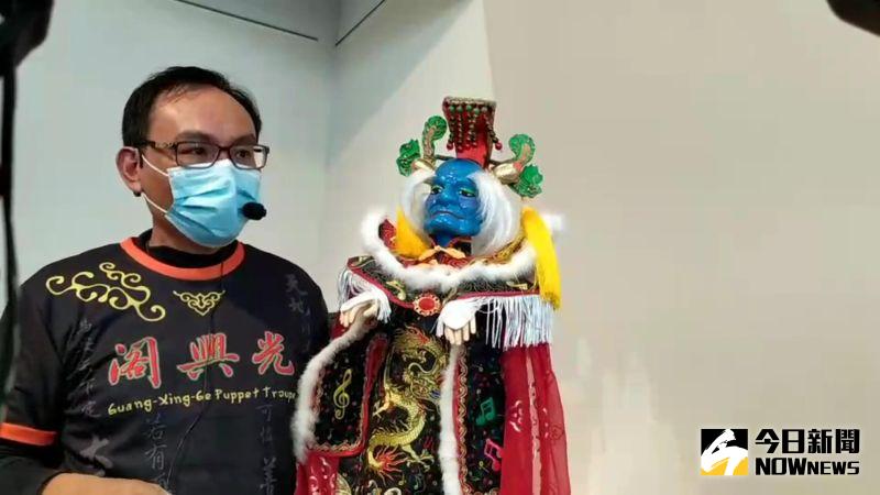 ▲大俠百草翁之金光飛樂大對決,這齣戲讓彰化縣首次以掌中戲獲國立傳統藝術中心開枝散葉計畫支持的優質演出。(圖/記者陳雅芳攝,2021.01.04)