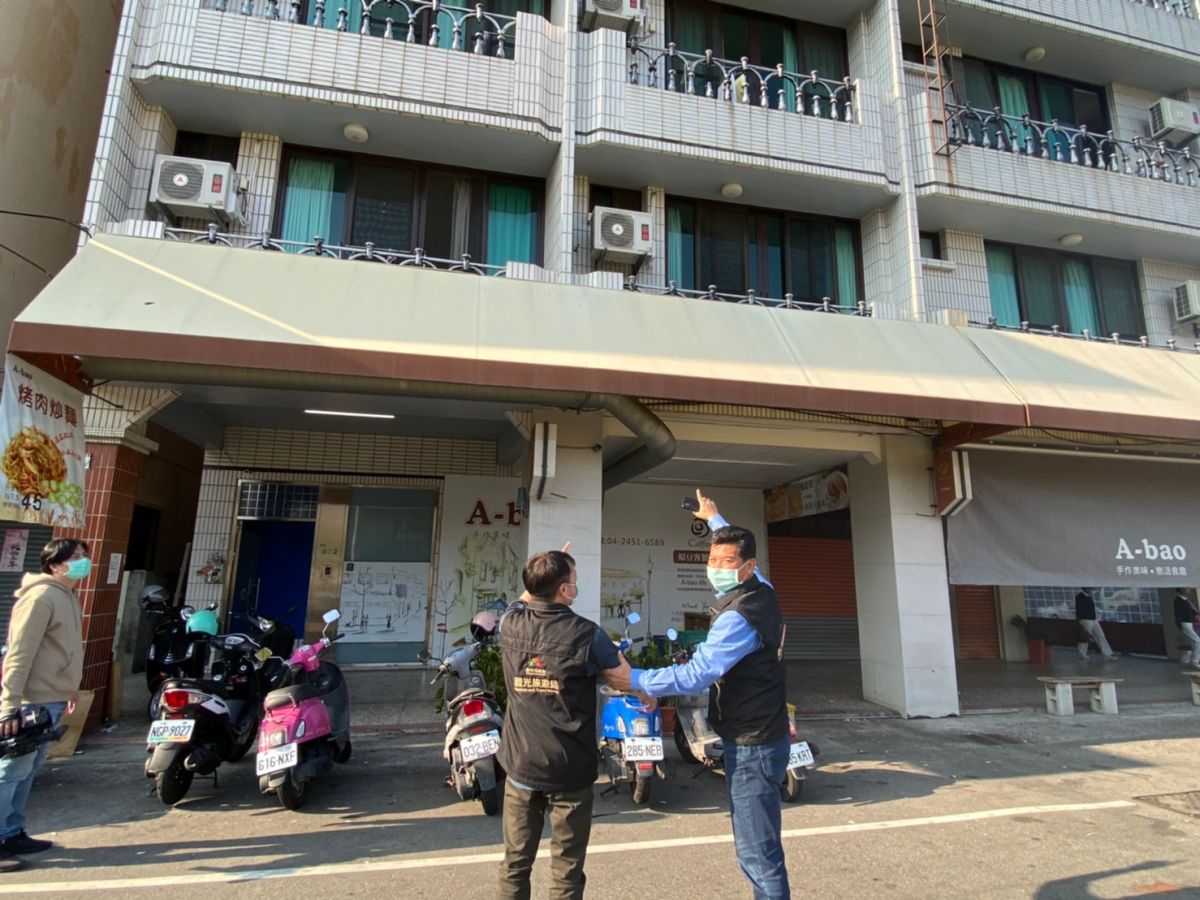 ▲位於西屯區的日租套房違法變身防疫旅館，觀旅局調查違法事證確鑿，重罰20萬元。（圖／市府提供）

