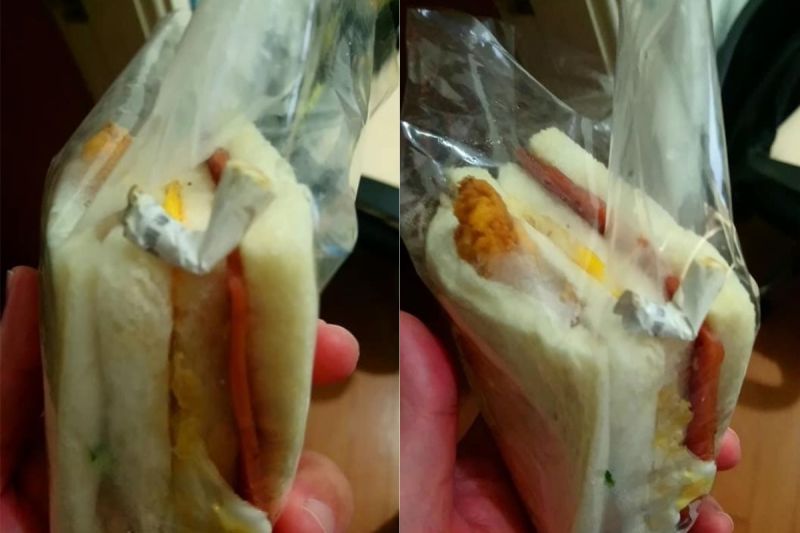 ▲原PO看到菸蒂後,也致電早午餐店理解情況,最後猜測外送員嫌疑重大。(圖/翻攝自《爆怨公社》