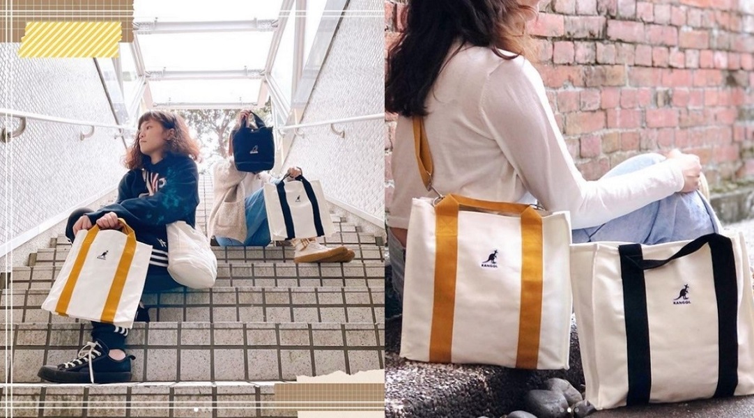 ▲10000點+499就能輕鬆入手KANGOL經典帆布包，快來分享自己的換購攻略，以及潮流品味。（圖／翻攝自carrefourtaiwan instagram）