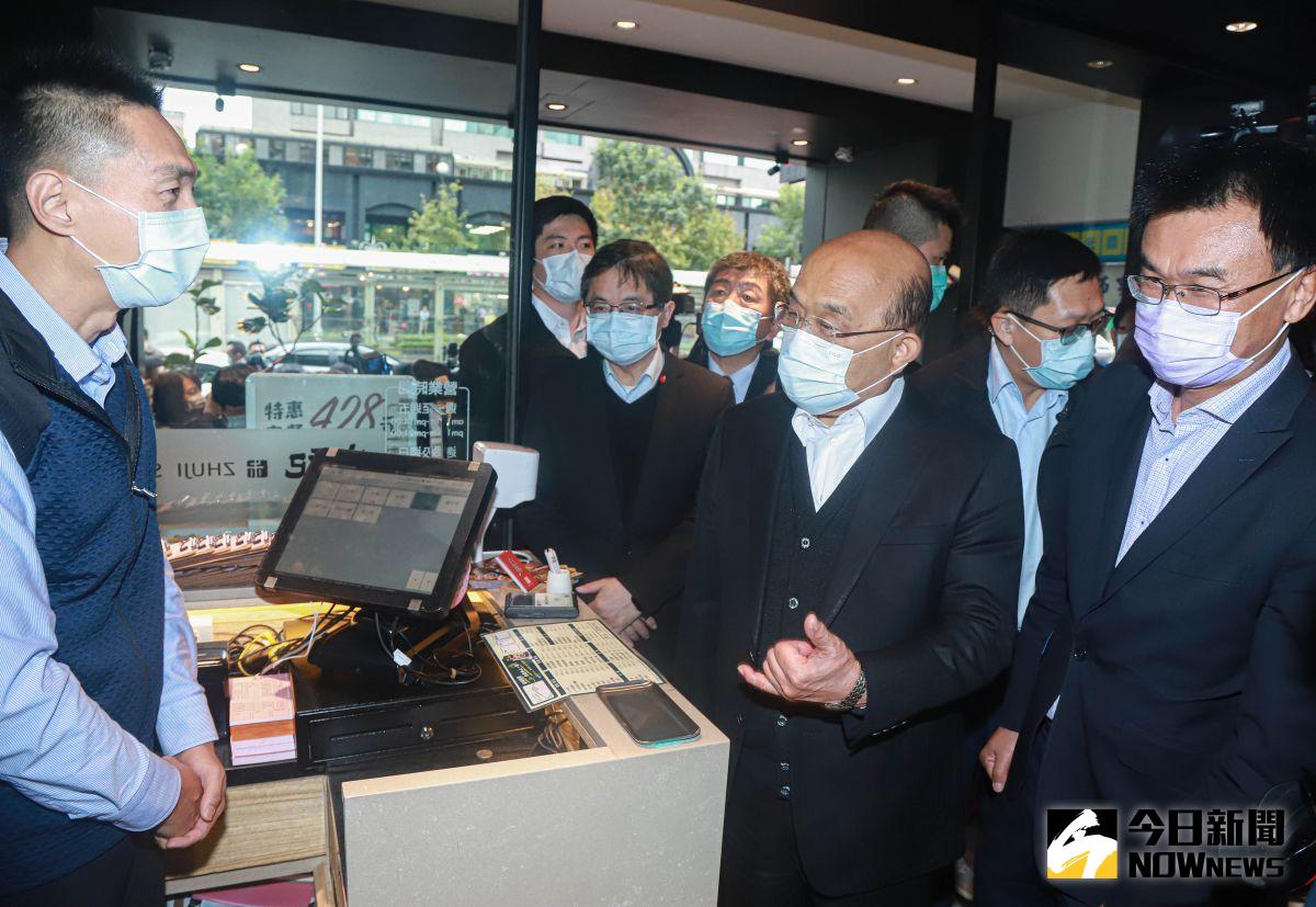 ▲對於香港大抓捕，行政院長蘇貞昌說，對於普世價值的民主、自由，不應該惡意打壓，也不應該用恐怖的手段，這只會讓人民更為反感。（圖／記者葉政勳攝，2021.01.06）