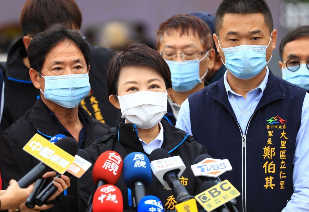 ▲疫情升溫防疫升級 ，台中市長盧秀燕宣布，中市年貨大街取消試吃。（圖／市府提供）