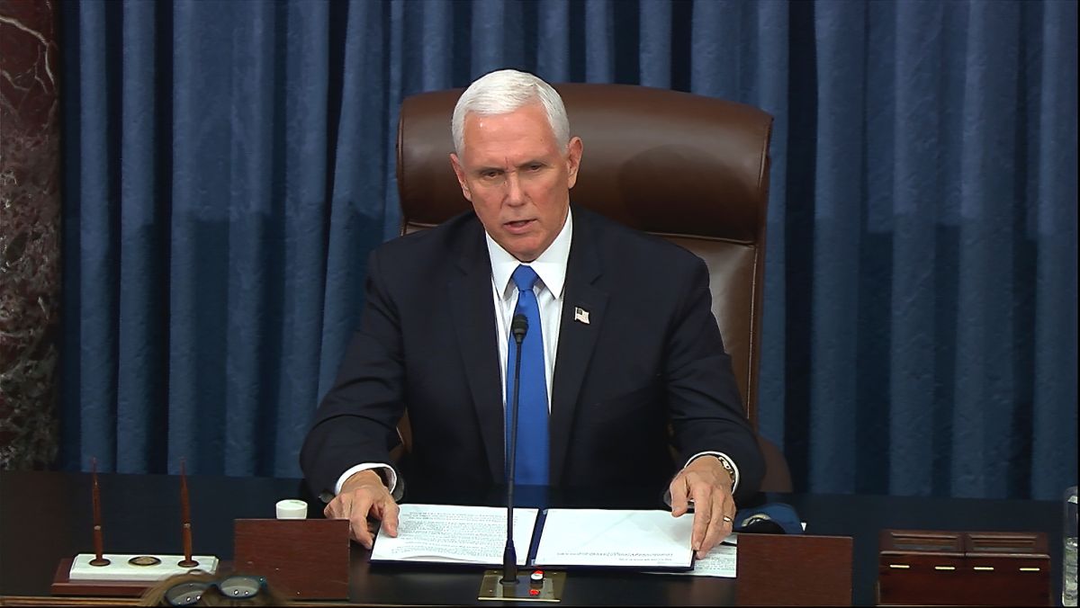 ▲美國國會高層指出，前副總統彭斯（Mike Pence）的律師上週在彭斯家中發現標註機密的文件，已將這些資料交給聯邦調查局（FBI）。資料照。（圖／美聯社／達志影像）