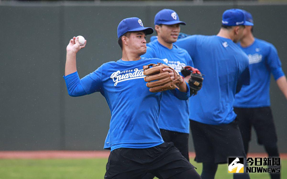 ▲富邦悍將野手楊瑞承。（圖／記者葉政勳攝 , 2021.01.07）