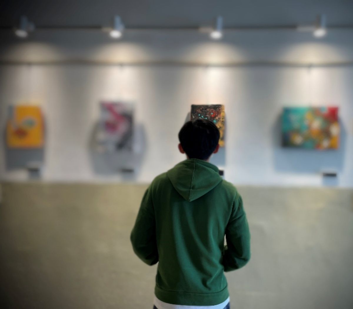 ▲民眾可在觀展過程中帶入自身情緒和生活經驗與作品對話。（圖/央廣提供）