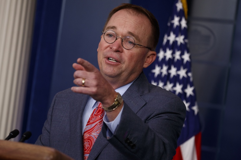 ▲美國駐北愛爾蘭特使穆瓦尼（Mick Mulvaney）宣布已請辭，以抗議總統川普的支持者闖入國會大廈施展暴行。這是川普團隊又一人決定去職。資料照。（圖／美聯社／達志影像）