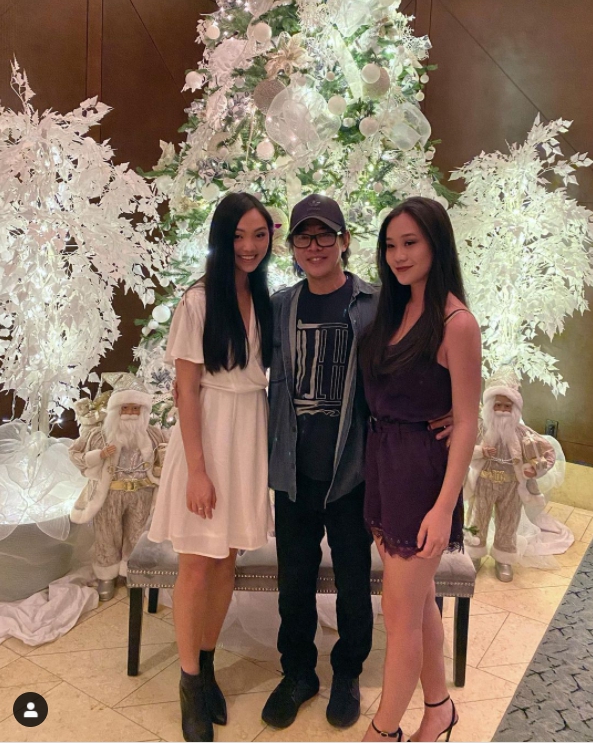 ▲李連杰(中)全心都在家庭上。(圖/李連杰Instagram)