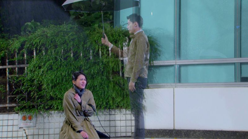 ▲蘇晏霈(左)、王凱天氣太冷手都在發抖。(圖