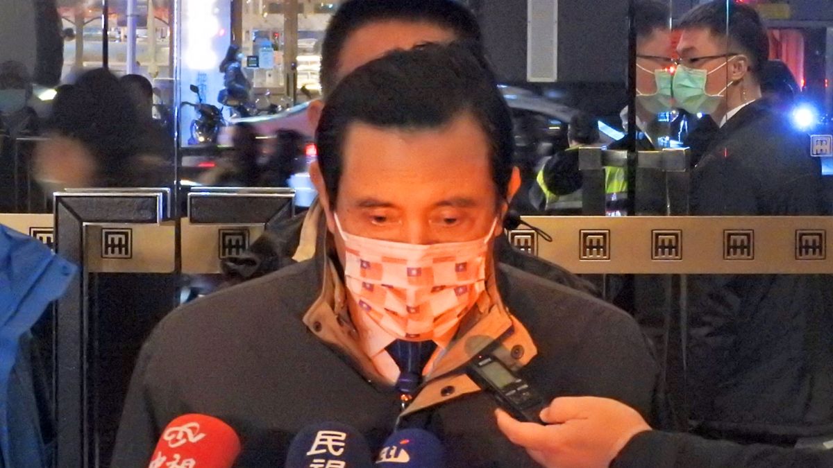 ▲前總統馬英九８日表示，美國駐聯合國大使 Kelly Craft 訪台，雖表達台美友好，但對我方的實質幫助不大。（圖／記者陳弘志攝，2021.1.8）