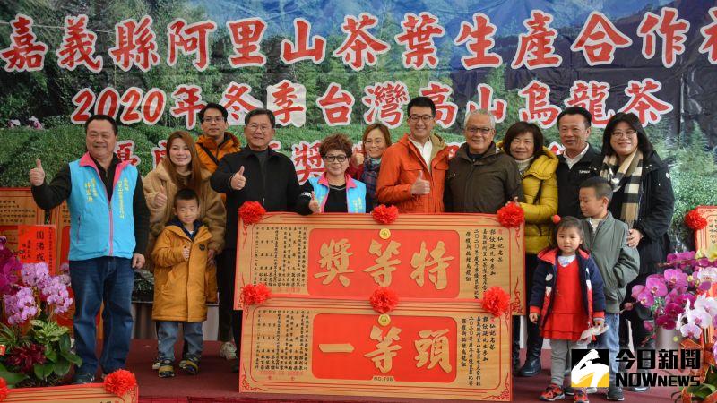 ▲新品種組特等獎及頭等一獎都是由仙記名茶郭紋廷贏得(圖/記者郭政隆攝影2021.1.9)
