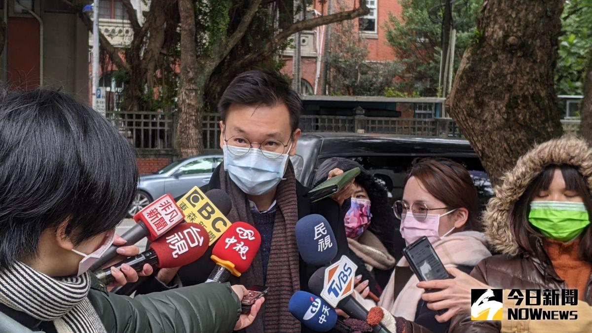 ▲藍營指川粉攻佔美國國會有如「太陽花運動」，對此，曾任太陽花學運領袖的林飛帆說，這是不當類比。（圖／記者鄭宏斌攝，2021.01.19）