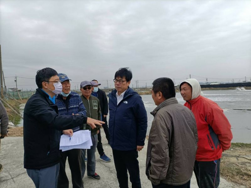 氣溫下探9度　陳其邁宣布提高養殖漁業天然災害保險補助
