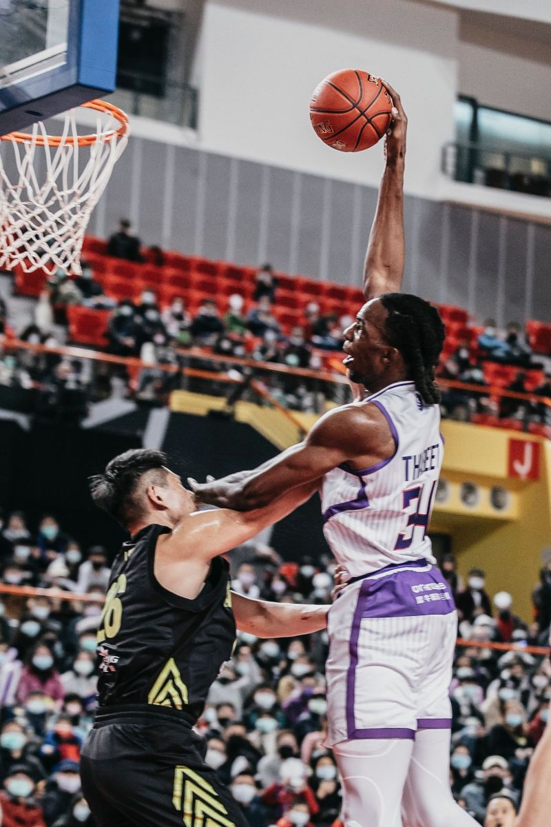 ▲新竹攻城獅洋將、前NBA榜眼塔碧(Hasheem