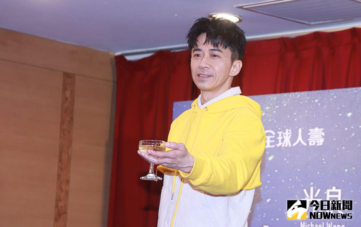 ▲光良提到因為疫情影響，導致公司去年幾乎是零收入。（圖／記者葉政勳攝, 2021.01.09）