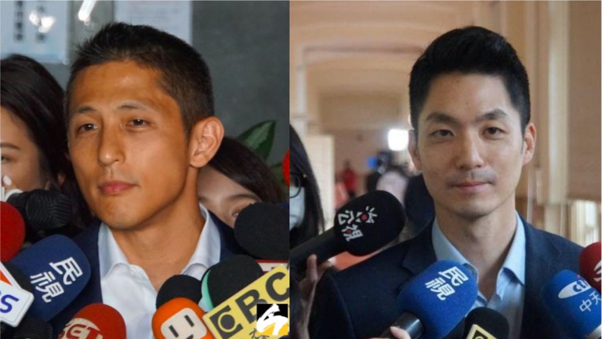 ▲民進黨智庫副執行長吳怡農和國民黨立委蔣萬安經常被拿來做比較，臉書粉專《聲量看政治》也揭曉了單週和長期的聲量分析。（合成圖／記者呂炯昌攝）