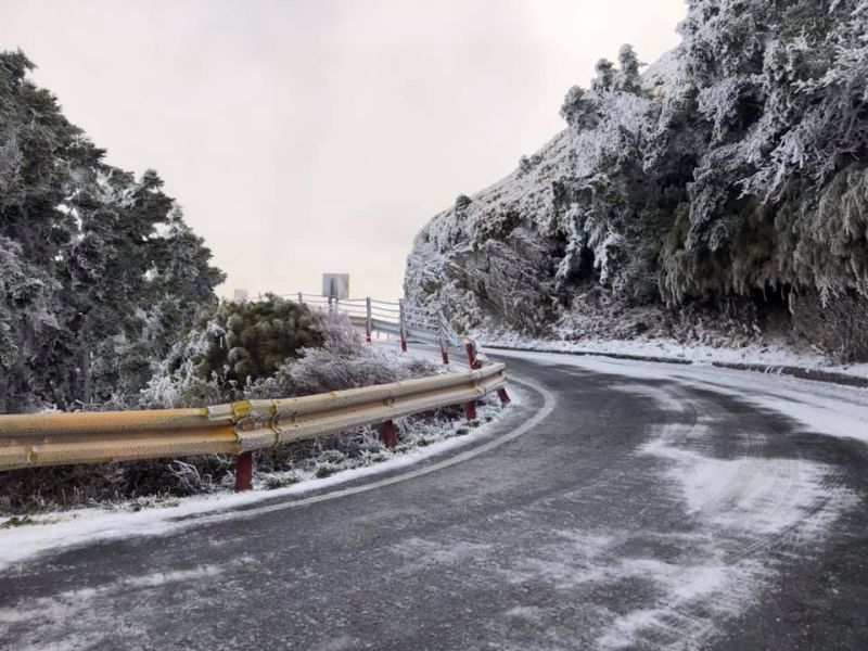 ▲（圖／翻攝自臉書合歡山賞雪機動社團）