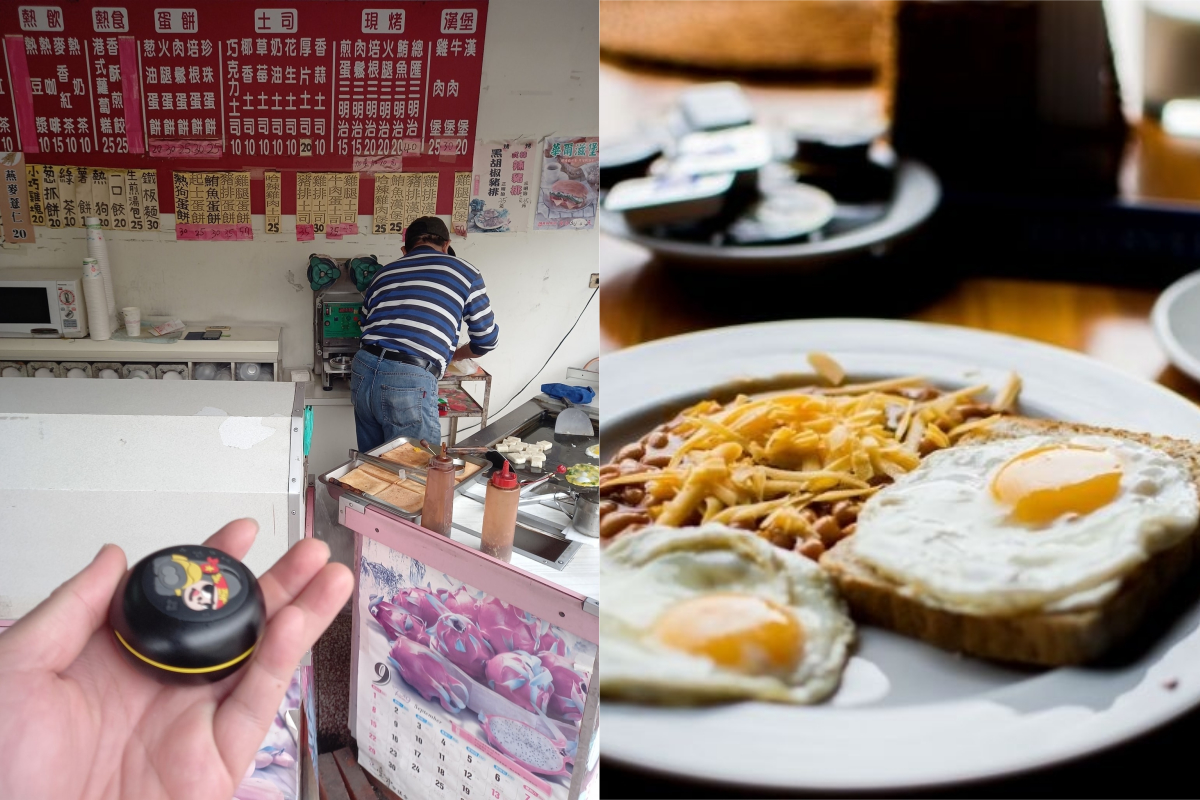 ▲有網友去早餐店時，阿伯突然說要給禮物，真相讓他相當感動。（示意圖／翻攝自《爆廢公社二館》及《pexels》 ）