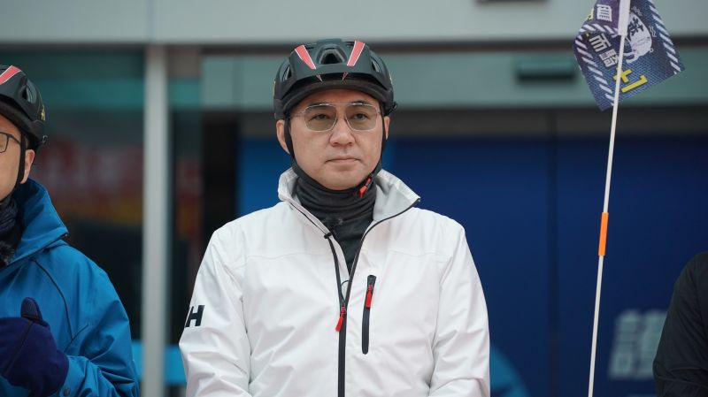 ▲外傳國民黨中央有意安排智庫副董事長連勝文接任祕書長,不過連勝文12日婉拒這項人事安排。圖為黨主席江啟臣。(圖/記者林柏年攝,2021.1.12)