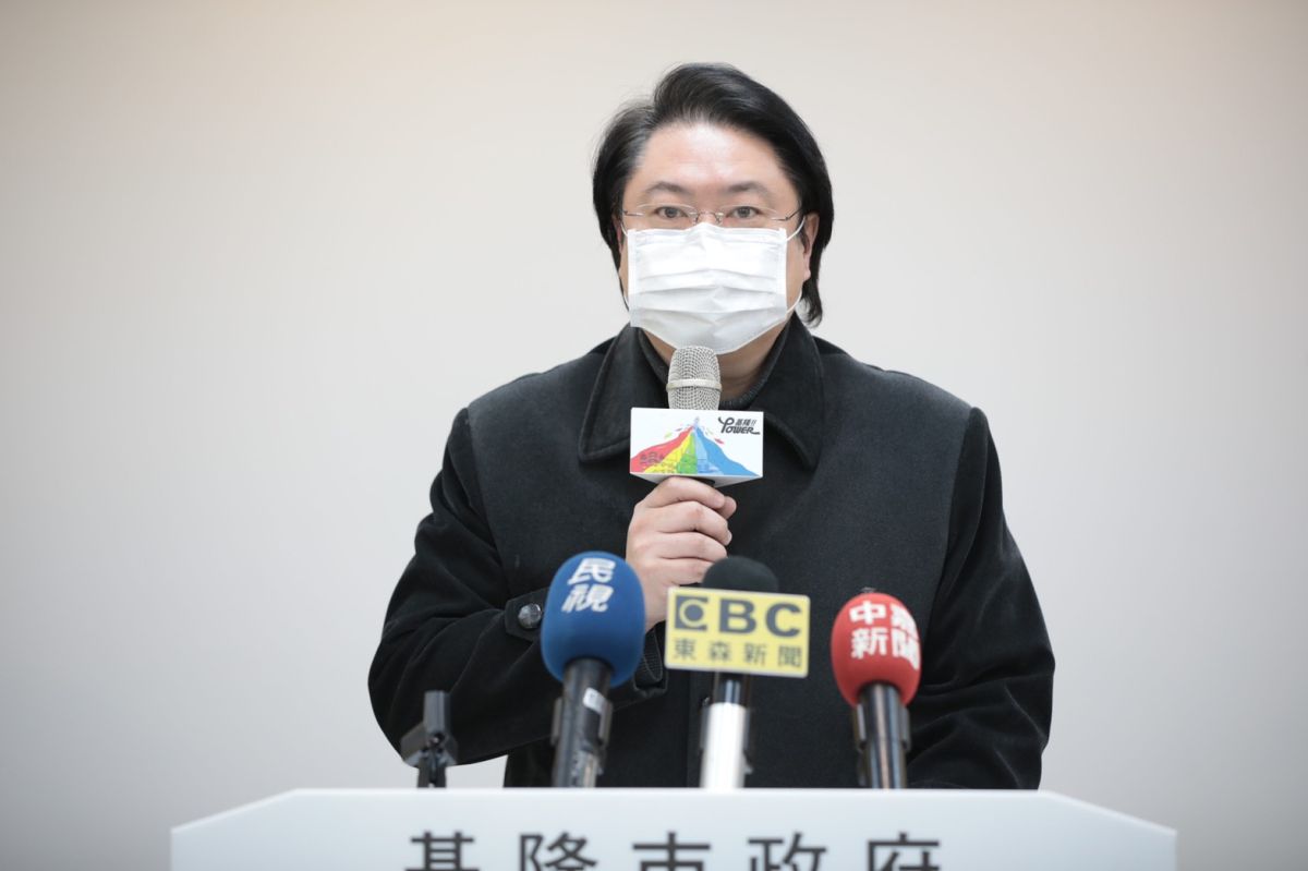 ▲衛生福利部桃園醫院武漢肺炎（2019冠狀病毒疾病，COVID-19）群聚案擴大，基隆市長林右昌今天說，基隆2人符合居家隔離要件，已居家隔離。（圖/基隆市政府提供）