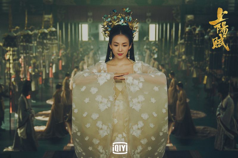 ▲章章子怡飾演備受寵愛的上陽郡主王儇。(圖