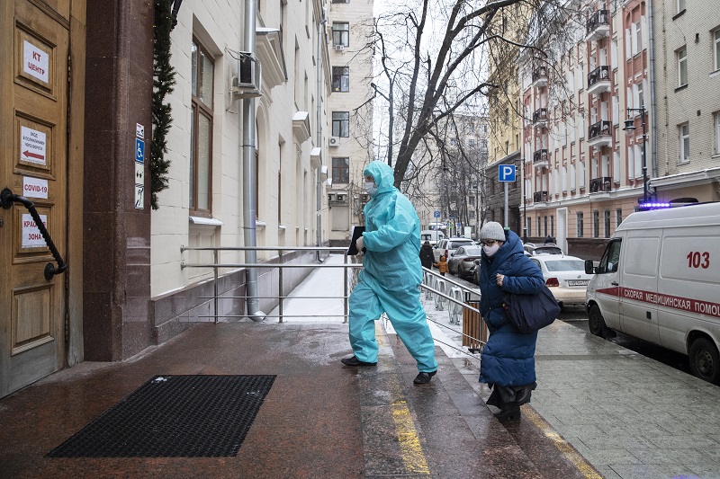 ▲俄羅斯下週起開始對全國人口接種疫苗。（圖／美聯社／達志影像）
