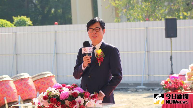 ▲高雄市長陳其邁希望議會預算審查加速,「府會一心」共同為市政建設努力。(圖/記者鄭婷襄攝)