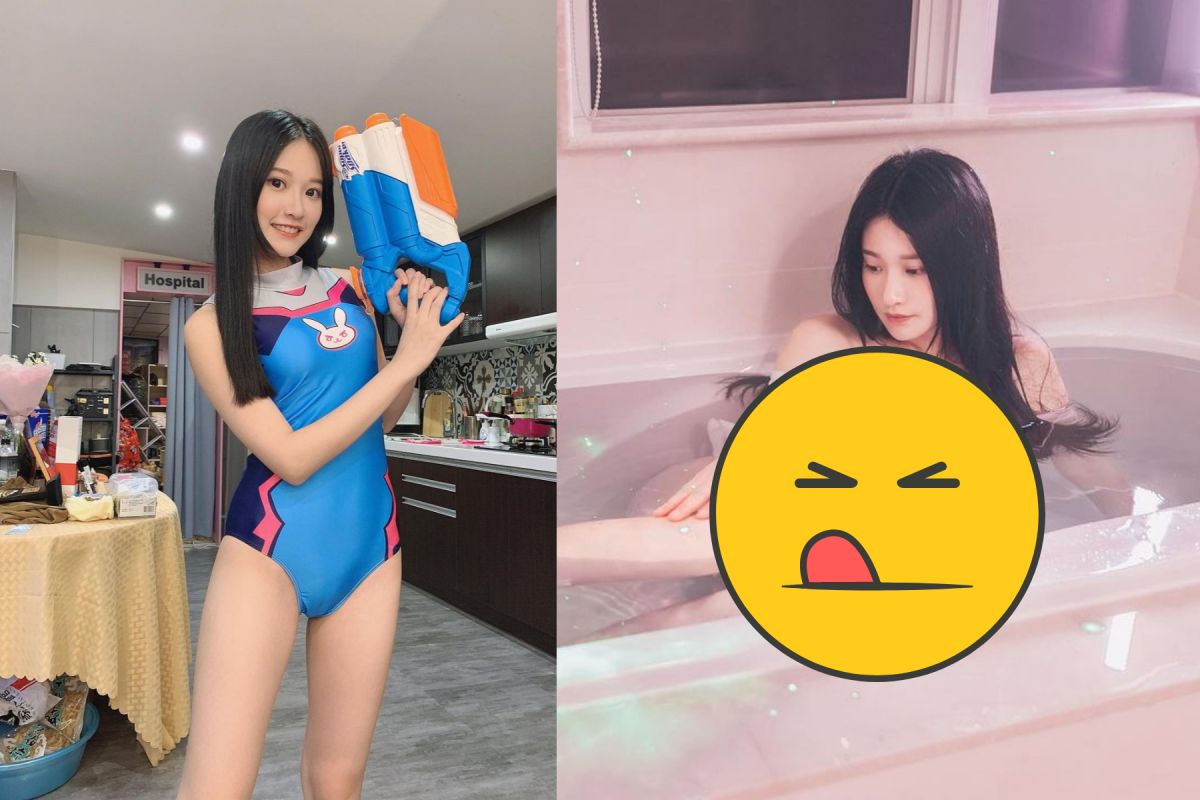 ▲艾瑞絲清涼「入浴」，網友瞬間戀愛。（圖／艾瑞絲 IG）