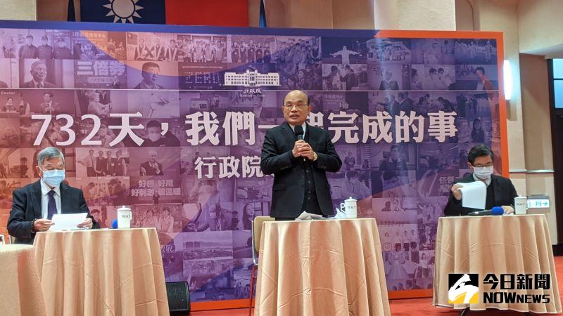 ▲民進黨拍板不提公投對案,行政院幕僚表示,行政院長蘇貞昌一定會對公投結果負起全責。(圖/NOWnews資料照)