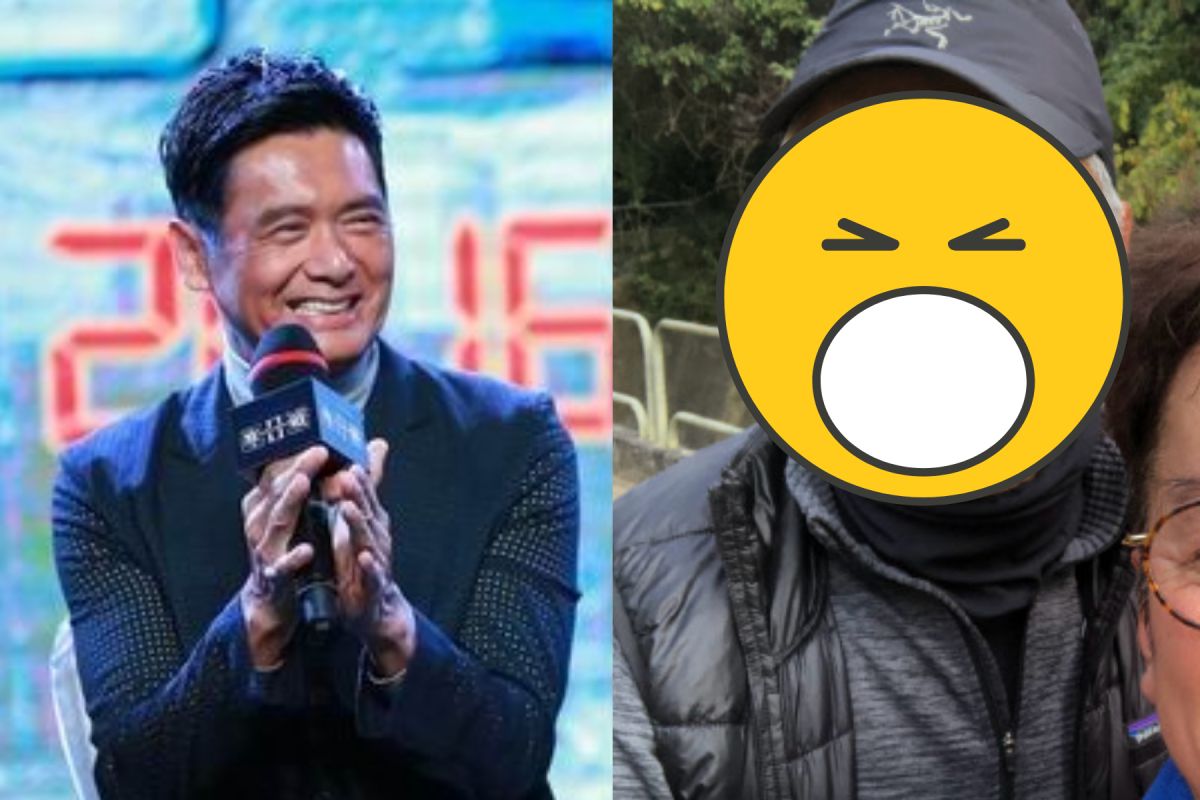 ▲65歲周潤發近況照曝光。（圖／華映、譚詠麟微博）