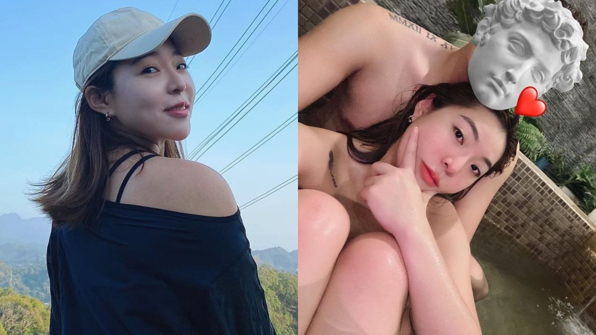 ▲宛宛兒分享和男友泡裸湯的閃照。（圖／宛宛兒臉書、IG）