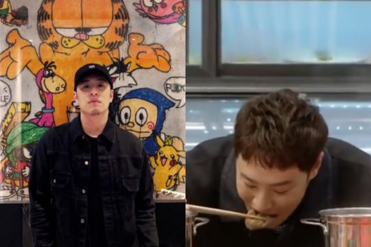 ▲潘瑋柏一見火鍋就拿起筷子狂吃，笑翻不少網友。（圖／潘瑋柏IG、新浪綜藝微博） 

 